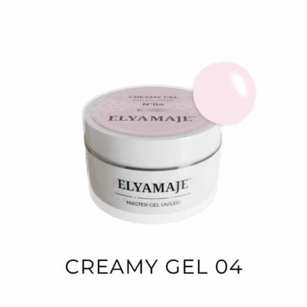 Milky Pink n° 4 – Gel de construction – Creamy Gel UV LED – ElyaMaje