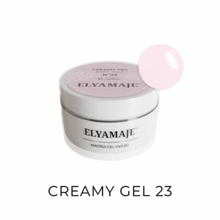 Baby Milk n° 23 – Gel de construction – Creamy Gel UV LED – ElyaMaje