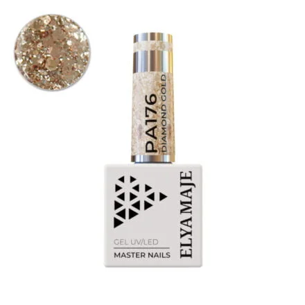 N° 176 – Diamond gold – Vernis Semi Permanent – Elyamaje