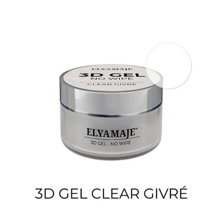 Clear Givré – 3D gel – No wipe – ElyaMaje